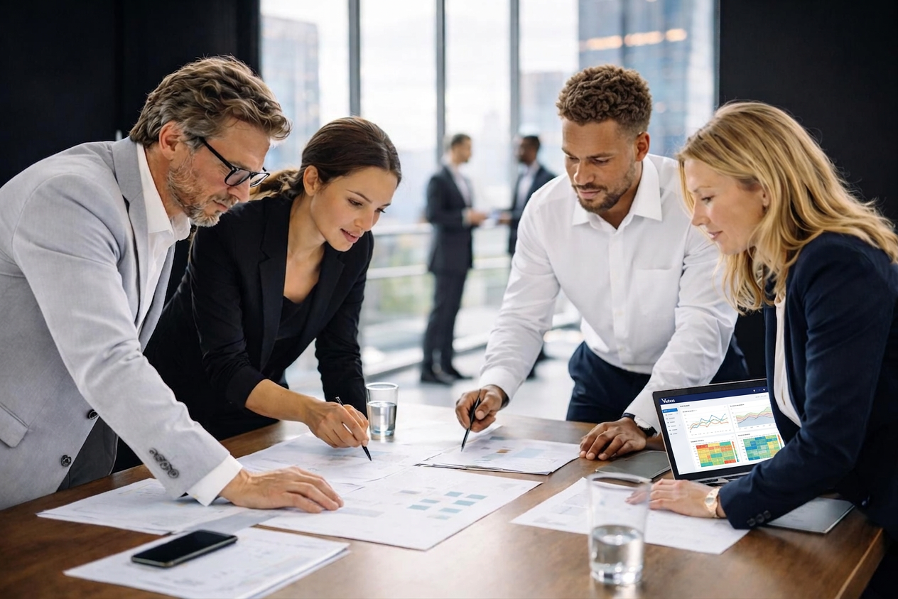 Équipe de consultants en préparation de mission